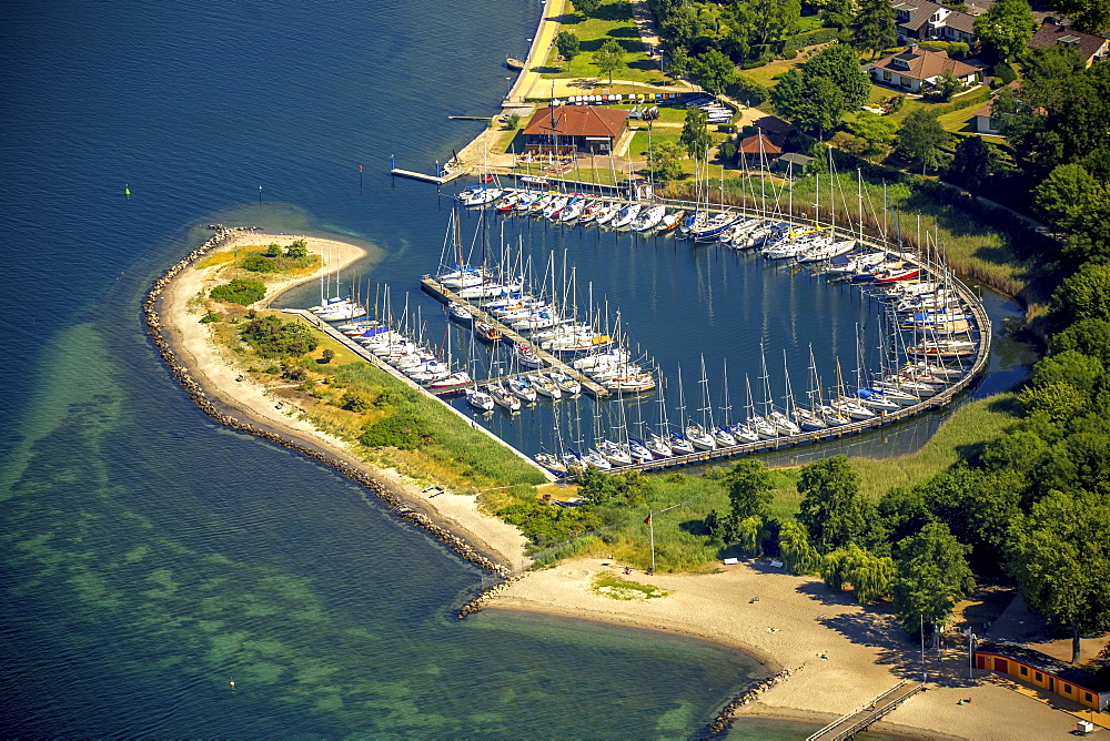 Neustädter Segelverein e.V. sailing club, Bay of Lübeck, Neustadt in Holstein, Schleswig-Holstein, Germany, Europe