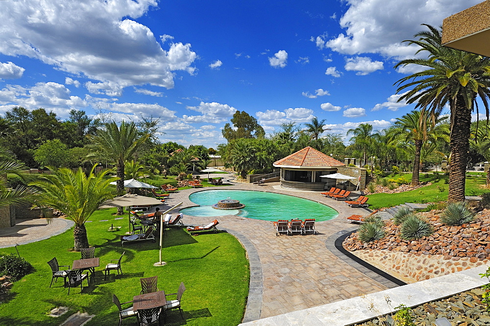 Pool, Safari Court Hotel, Windhoek, Namibia, Africa