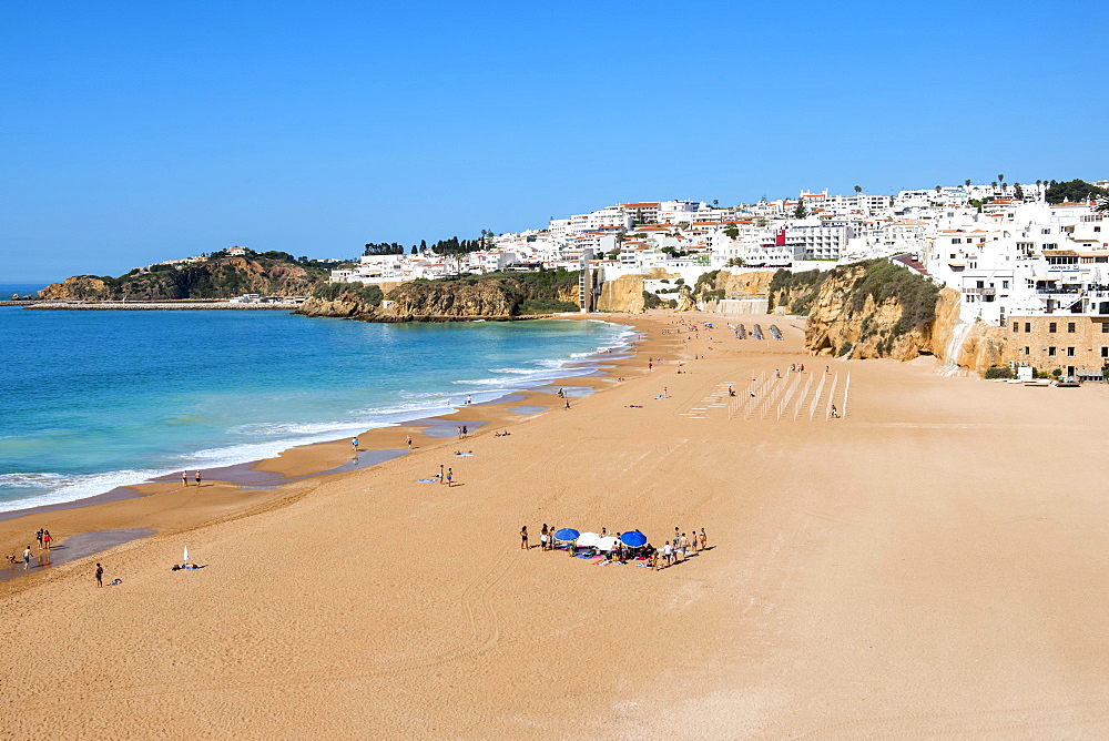 Fisherman's Beach, Albufeira, Algarve, Portugal, Europe