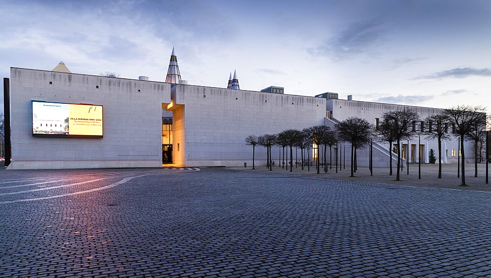 Art and Exhibition Hall of the Federal Republic of Germany, architect Gustav Peichl, Museum Mile, Bonn, North Rhine-Westphalia, Germany, Europe