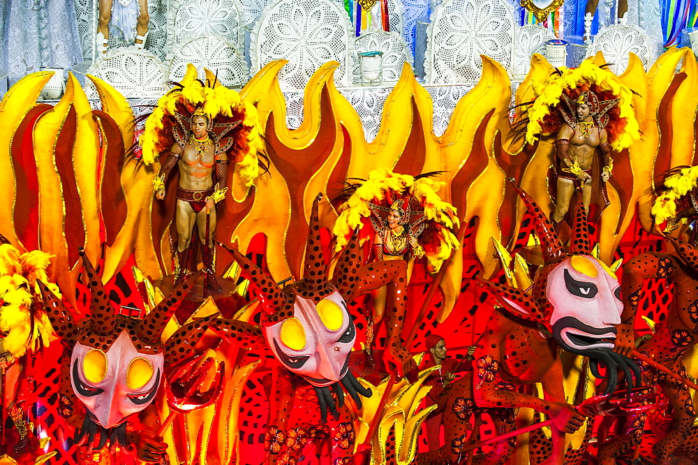 Samba Parade, Rio Carnival, Rio de Janeiro, Brazil, South America