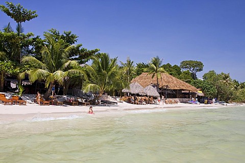 Bai Sao Beach, Pacific beach in the south of Phu Quoc Island, Vietnam, South East Asia, Asia