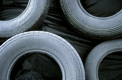 Frozen tires