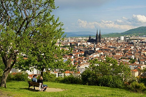 City of Clermont Ferrand, Puy de Dome, Auvergne, France, Europe