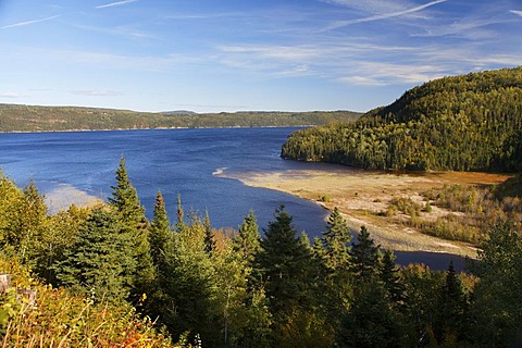 Saguenay Fjord, St. Lawrence Marine Park, Saguenay Lac Saint Jean Region, Quebec, Canada