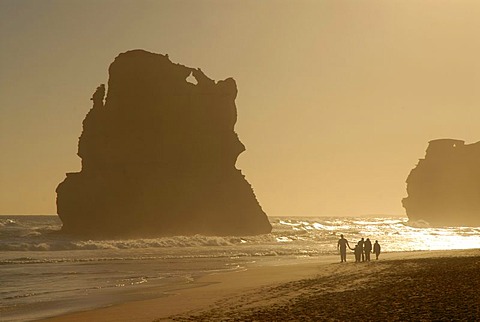 The Twelve Apostles in the evening, Great Ocean Road, Victoria, Australia