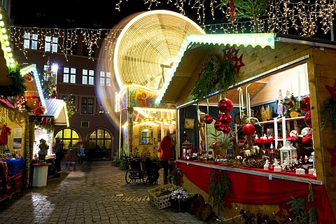 Christmas market, Freiburg im Breisgau, Baden-Wuerttemberg, Germany, Europe