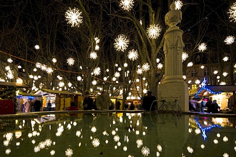 Christmas market, Basel, Switzerland, Europe