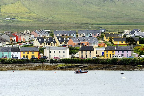 Portmagee from Valentia Island, County Kerry, Ireland, Europe