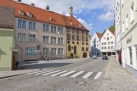 Old town of Landsberg am Lech, Bavaria, Germany, Europe, PublicGround