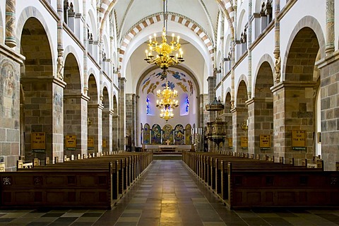 Ribe Domkirke, Ribe Cathedral, interior, Ribe, Jutland, Denmark, Europe