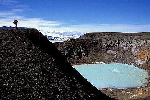 Viti crater, Askja-Caldera, highlands, Iceland, Europe