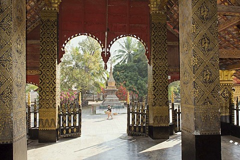 Wat Xieng Thong temple, Luang Prabang, Laos, Indochina, Asia