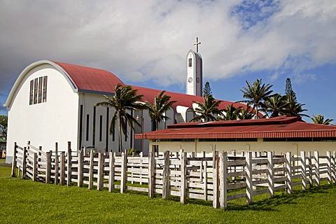 Catedral de Tilaran, Guanacaste, Costa Rica, Central America