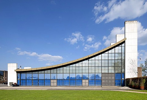 Forum Castrop-Rauxel, Europahalle, cultural and event centre, Castrop-Rauxel, Ruhr Area, North Rhine-Westphalia, Germany, Europe, PublicGround