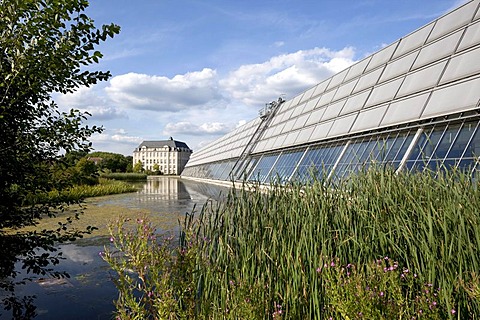 Science Park Gelsenkirchen, technology and business centre, congress and event center, Gelsenkirchen, Ruhr Area, North Rhine-Westphalia, Germany, Europe, PublicGround