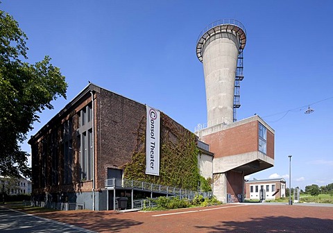 Former Consolidation Coal Mine Industrial Complex, Consol cultural centre, Consol Theatre, Gelsenkirchen, Ruhr Area, North Rhine-Westphalia, Germany, Europe, PublicGround