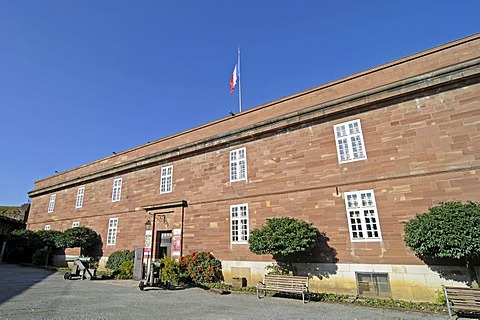 Historical Museum, citadel, fortress, Belfort, Franche-Comte, France, Europe