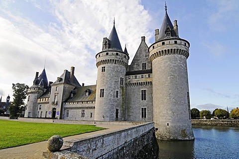 Chateau, castle, museum, Sully-sur-Loire, Loiret, Centre, France, Europe, PublicGround