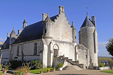 Logis Royal Castle, residence, Castle Hill, Tours, Indre-et-Loire, Centre region, France, Europe