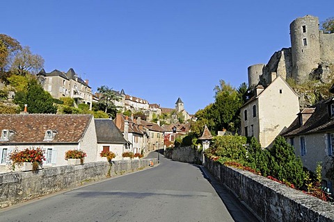 Angles sur l'Anglin, village, community, Poitiers, Vienne, Poitou-Charentes, France, Europe, PublicGround