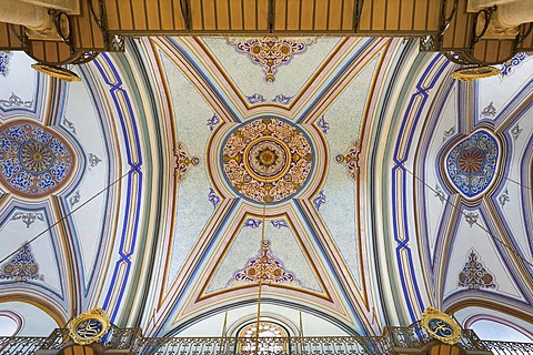 Detail of the Ibrahim Mosque, Cave of Machpela, also called Tomb of the Forefathers or Cave of the Patriarchs in Hebron, West Bank, Palestine, Western Asia