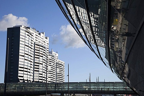 Columbus Center and Klimahaus building, Havenwelten, Bremerhaven, Lower Saxony, Germany, Europe, PublicGround