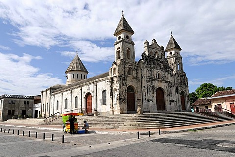 Church of Iglesia de Guadalupe, built from 1624 -1626, Granada, Nicaragua, Central America