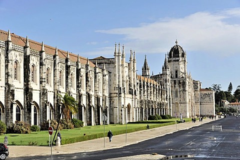 Mosteiro dos Jeronimos, Hieronymites Monastery, Unesco World Heritage Site, Belem district, Lisbon, Portugal, Europe