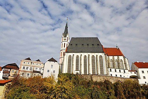 St Vitus Church, Cesky Krumlov, UNESCO World Heritage Site, South Bohemia, Bohemia, Czech Republic, Europe