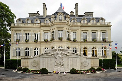 Hotel de Ville, town hall, epernay, Champagne, Marne, France, Europe, PublicGround