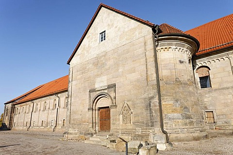 Church of Saints Peter and Paul, Festung Petersberg fortress, Erfurt, Thuringia, Germany, Europe