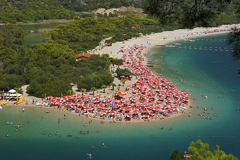 Oeluedeniz near Fethiye, Turkish Aegean Coast, Turkey