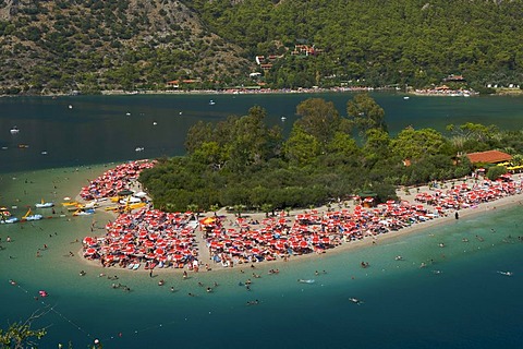 Oeluedeniz near Fethiye, Turkish Aegean Coast, Turkey