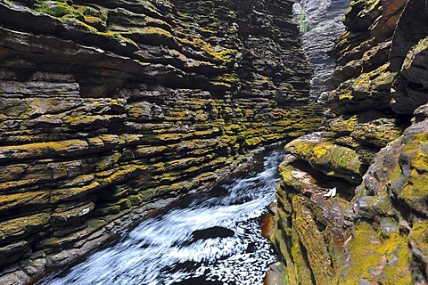 Buracao Canyon near Lencois, Chapada Diamantina, Bahia, Brazil, South America
