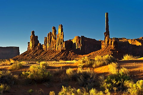 Totem Pole, Monument Valley, Utah, USA