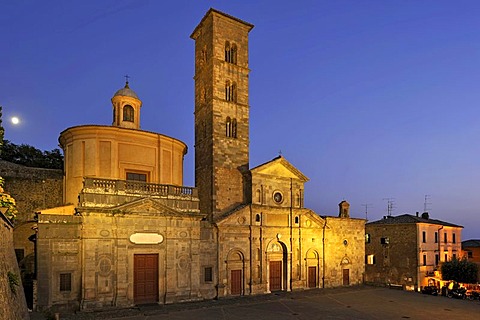 Basilica of St. Christina, Piazza Santa Cristina, Bolsena, Lazio, Italy, Europe