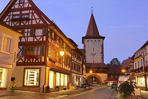 Old town of Gengenbach, Black Forest, Baden-Wuerttemberg, Germany, Europe