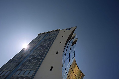 Solar furnace, le Grand Four Solaire d'Odeillo, 1000 kW thermal power station, Font-Romeu-Odeillo-Via, Pyrenees-Orientales, Northern Catalonia, France, Europe, PublicGround