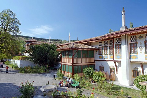 The Khan's Palace, Bakhchisaray, Crimea, Ukraine, Eastern Europe