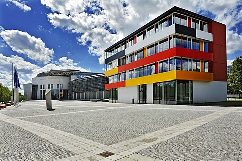 Technical University of Munich, TUM, Faculty of Mechanical Engineering, Eberhard von Kuenheim Building, Garching near Munich, Bavaria, Germany, Europe