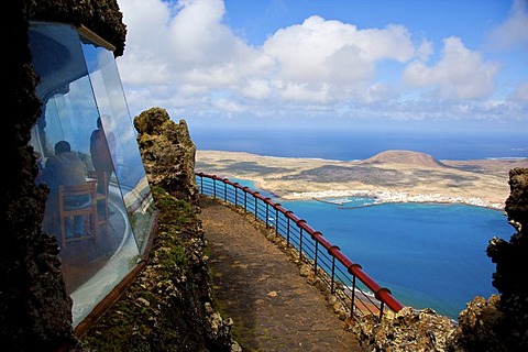 Mirador del Rio by Cesar Manrique in Lanzarote, Canary Islands, Spain, Europe