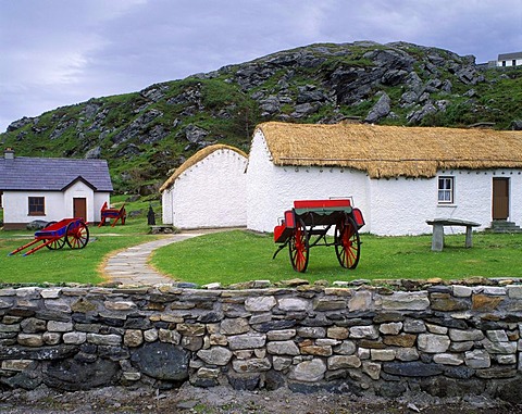 Museum of Folk Culture, Glencolumbkille, County Donegal, Republic of Ireland, Europ