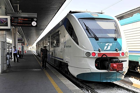 Train to Conegliano, Venezia Santa Lucia train station, Venice, Veneto region, Italy, Europe