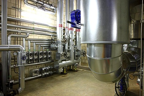 Pipe, pipelines in a power plant, pipelines used for hot vapour and cooling water