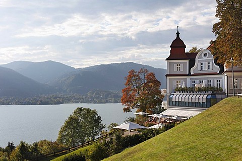 Hotel "Das Tegernsee", Tegernsee Lake, Upper Bavaria, Bavaria, Germany, Europe