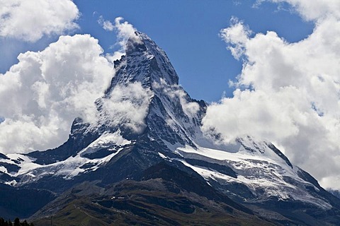 Mt. Matterhorn, Zermatt, Canton Valais, Switzerland, Europe