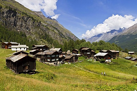 Fury district, Zermatt, Canton Valais, Switzerland, Europe