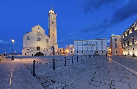 Cathedral of San Nicola Pellegrino, Cathedral of Trani by the sea, Apulia, Southern Italy, Italy, Europe