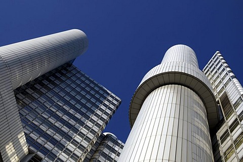 HypoVereinsbank bank building, Munich, Bavaria, Germany, Europe